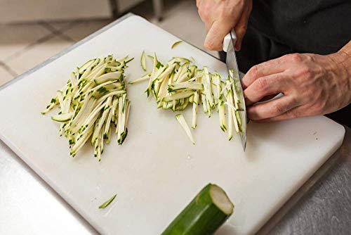 Image of Cutting Chopping Board for Kitchen Vegetable and Fruits Plastic Chopper Cutter Board Non-Slip Antibacterial Surface with Extra Thickness 18x12 Inches