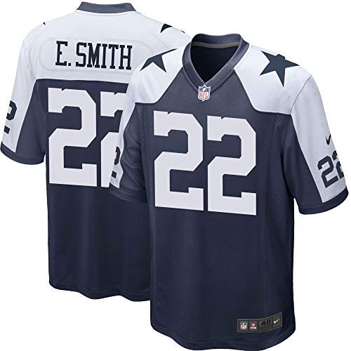 Dallas Cowboys Mens NFL Nike Game Jersey, Emmitt Smith, Small, Throwback