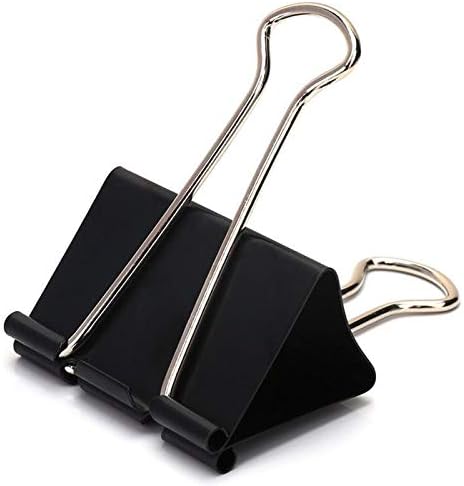Upgrade Extra Large Binder Clips 2.4 Inch Length for Office (8 Pcs)