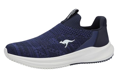 KangaROOS K rdm Rouny, Zapatillas Hombre, Blanco Marino Oscuro, 47 EU