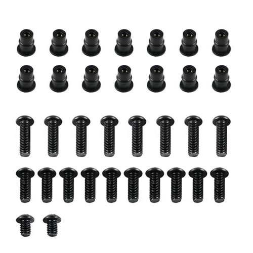 Kit boulons carénage moto CBR1000RR 2006 2007 vis carrosserie - 4