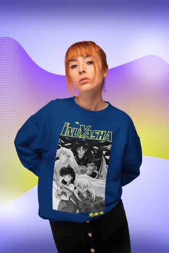 Isaac Morris Limited Inuyasha Characters Men's and Women's Long Sleeve Crewneck Sweatshirt4