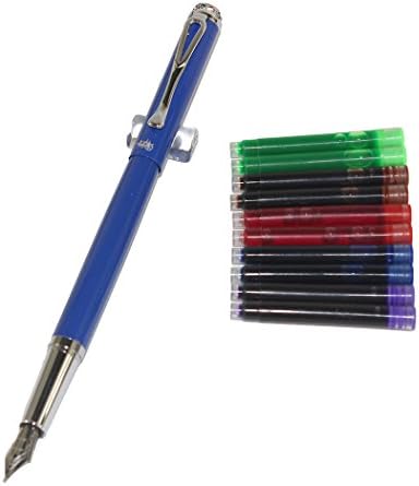 Elegant Fountain Pen Jinhao 301 Black with Diamond Fine Nib