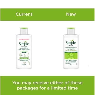 Simple Replenishing Rich Moisturiser, 125ml by Simple