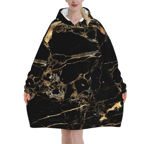 Couverture à capuche oversize en flanelle pour vos soirées cocooning