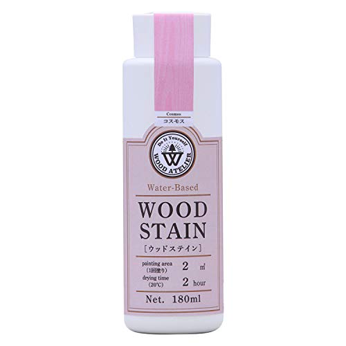 和信ペイント 水性着色剤 ウッドアトリエ ウッドステイン 180ml 800664 木目を生かした着色 WS-14 コスモス