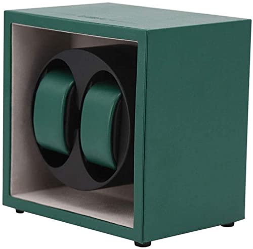 Remontoir automatique double avec 5 modes et boîtes de rangement vert - 3