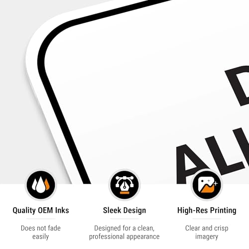 Image of Package Delivery Sign, Delivery Instructions All Package Front Door Sign, 12x18 Inches, Rust Free .063 Aluminum, Fade Resistant, Made in USA