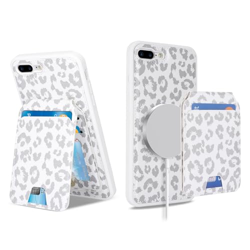 g iPhone8Plus P[X MagSafe Ή iphone 7 Plus P[X }OZ[t  ϏՌ wʃJ[h[ CX[dΉ tFCNU[(5.5C`Ή)-x[W iqEj