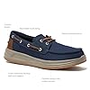 Lands' End Canvas Boat Shoes Men, Deck Shoes Mens Boat Shoes Slip Ons - Navy Blue, Tan Brown or Grey Mens Casual Shoes, Size 8-13, Classic Navy, 13 #1