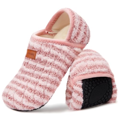 Image of Tanamo House Slippers for Women Men Indoor Barefoot Slippers Socks Slip on House Shoes Cozy Comfy Slippers for Home Bedroom Travel Yoga