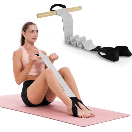 ZHIAMZ Pedal Resistance Bands with Handles, Home Gym Workout