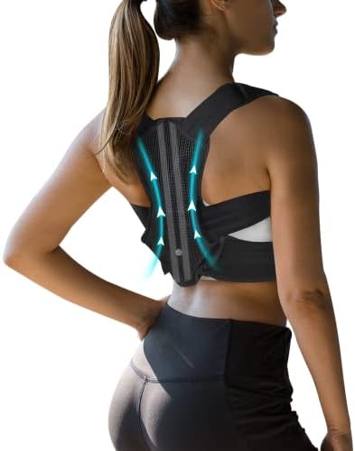 VANRORA Posture Corrector for Women and Men, Adjustable & Comfy Back Brace