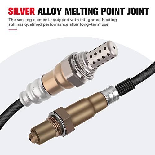 Qijiauto O2 Oxygen Sensor Upstream And Downstream 213-4229 234-4668 Compatible With For Buick Allure 2005-2009 For Buick Enclave 2008 #TOP2