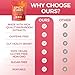 Spicy Cubes Gummy with Chili Pepper, Maca Root and Muira Puama, Vegan, Peach Flavor – Support for Calm and Relaxation, 30 Gummies