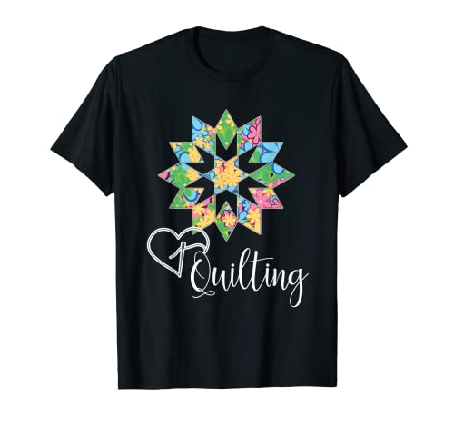Love Sewing Quilting, Hobby Crafter Gift Shirt, 3Dk T-Shirt