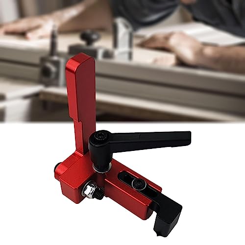 Fenteer Gehrungsschienen für die Holzbearbeitung, Sägezäune, Gehrungsschiene, Vorrichtung, Gehrungsschiene, Anschlagblock, Stopper