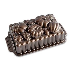 Harvest bounty loaf pan  urban country home decor