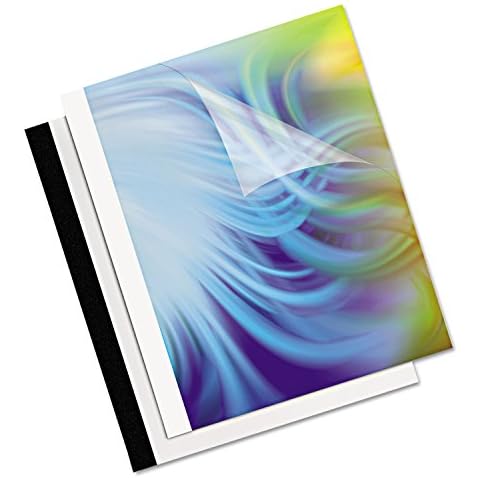 Fellowes Thermal Binding Presentation Covers, Black Cover