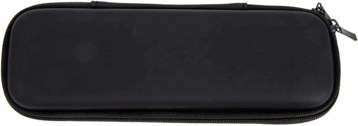 Single Harmonica Case Storage Bag: Harmonica Carrying Case Hard Shell Zipper Pouch Musical Instrument Accessories