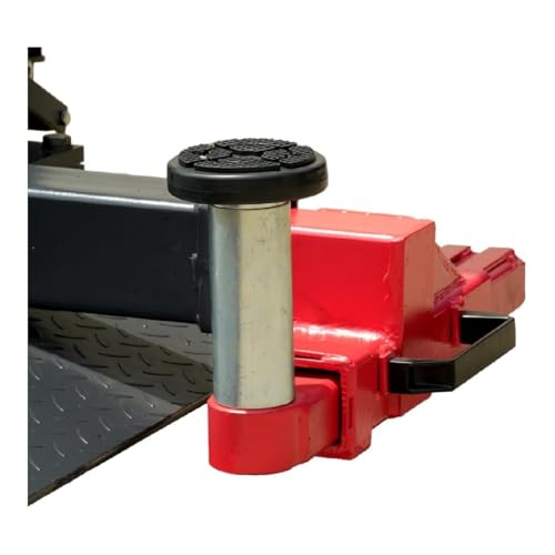 SPL700 Single Post Mobile Car Lift, 7000 lb Portable Hydraulic Automotive Lift, 110V Power Supply, Professional Mobile Single Post Lift for Car Repair and Home Garage