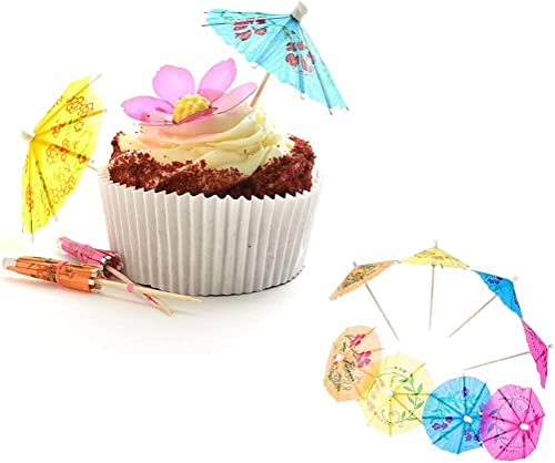 Shatchi 72/144 Umbrellas Wedding Summer Party Food Drink Decorations Picks Sticks Cocktail Accessories & Cocktail, Assorted, Pack Of 144 #TOP5