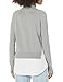 KF/KaufmanFranco Collective Rent the Runway Pre-Loved Grey Knit Inset Sweater, Grey, Medium