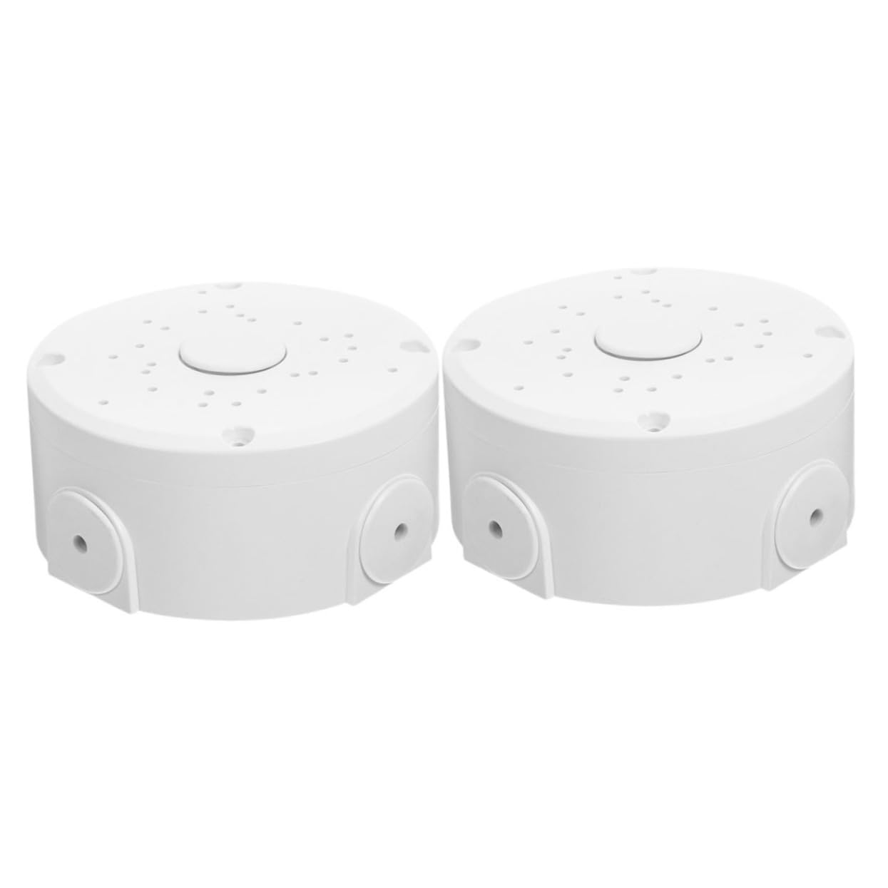 NUOBESTY 3 Set Scatola Sicurezza Per Telecamera Custodia Per Elettrici Da Montare Protezione Per Esterne E Estensione 2 Pezzi * 3