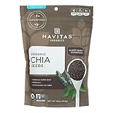 Navitas Organics Chia Seeds, USDA Certified Organic, Non-GMO, Gluten-Free, 16 Ounce (Pack of 6)