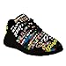 Autism Awareness Shoes for Women Men Trail Running Casual Fashion Sneakers Slip-on Tennis Shoes