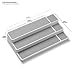 madesmart Cabinet Collection Expandable Shelf Organizer with Soft-Grip Surface and Non-Slip Feet, 14.75’’ L x 9.75’’ W x 3.50’’ H, White