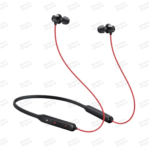 Image of Compatible with OnePlus Z2 Bluetooth Neckband (Red)