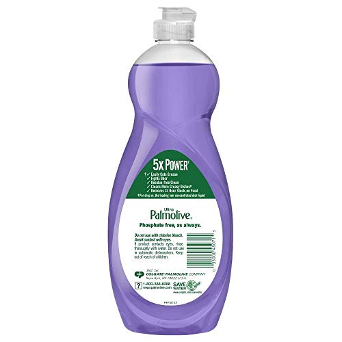 Palmolive Ultra Soft Touch Almond Milk & Blueberry Liquid Dish Soap | Soft Touch On Hands | Tough-On-Grease | Concentrated Formula - 32.5 Ounce Each Bottle (Pack Of 3) #TOP2