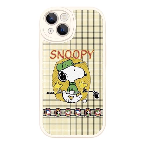 NICEHOLI iPhone 14Plusp P[X Xk[s[ tJo[h~dbP[X XL TPU \tgVFōĂ X^CbVŃj[N JbvɍœKłiiPhone 14Plus-whitej