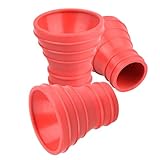 Kisangel 3 Piezas Recogepelotas de Golf Portátil con Ventosa de Goma Fuerte Recogedor Ligero y Adaptable para Césped Arena y Áreas Difíciles Accesorio para Carro y Agarre Manual