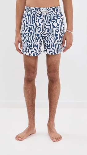 OAS Men's Marbling Swim Shorts 5"2
