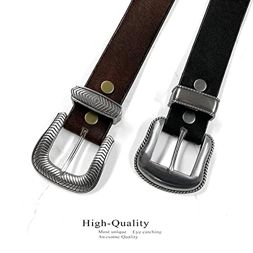 Engraved Tooled Leather Genuine Full Grain Western Strap or Belt 1-1/2" Wide4