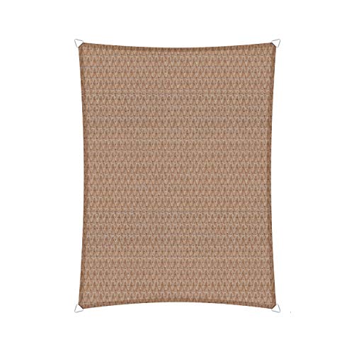 Sunfighters Rectangular Shade Fabric 3.5 x 5 m Sand 320 g/m²