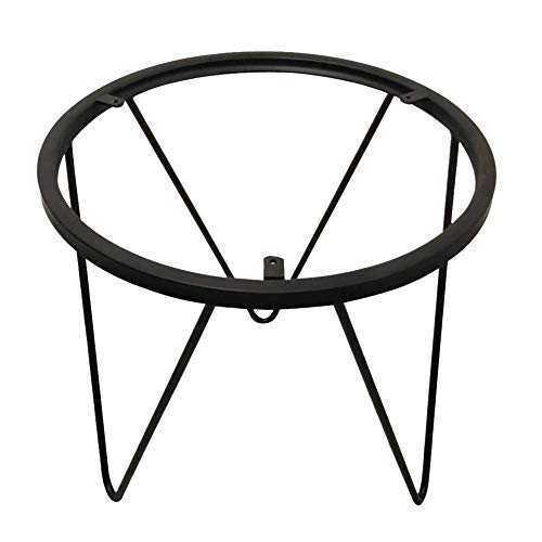 Furniture support foot Estilo Europeo de Hierro Forjado Simples Redondas pies de Apoyo, Muebles Altos Antideslizantes Patas de la Mesa de Carga - Negro/Oro