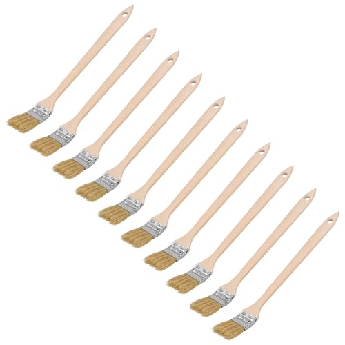 KOTARBAU® Lot de 10 pinceaux de radiateur 36 mm - Pinceaux d'angle - pour Les endroits Difficiles...