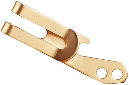 Brass Multi-Function Stainless Steel Keychain Loop Money Clip Bottle Opener EDC Gadget