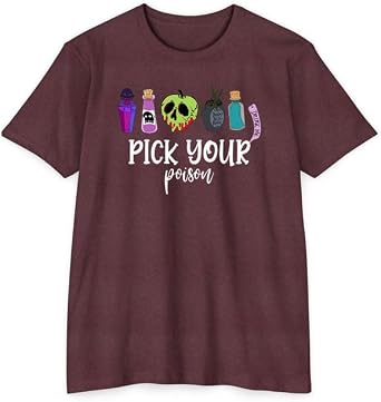 Pick Your Poison Shirt, Inspired Shirt, Spooky Witch Graphic Tee, Halloween Costume Shirt
