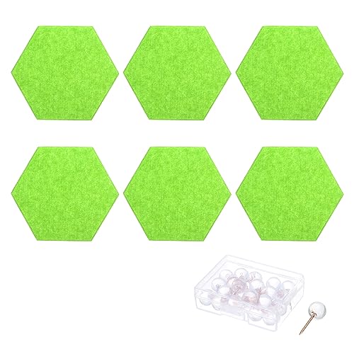 Tableau d'affichage hexagonal en liège pour décoration murale maison