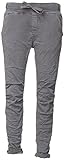 italienische jeans herren  Basic.de Cotton Stretch-Hose im Jogging-Pant Style Anthrazit M