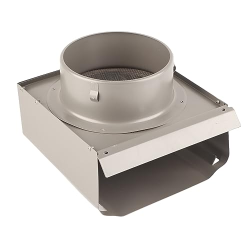 Capa de Ventilação de Parede Tubo de Parede Externo Boca Ventilação de Exaustão para Quadrado para T
