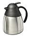 Produktbild MATO interpraesent Thermokanne Edelstahl (gebuerstet), Schwarz 1l 570937
