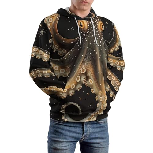 Sweatshirt à capuche noir manches longues isolant thermique taille S