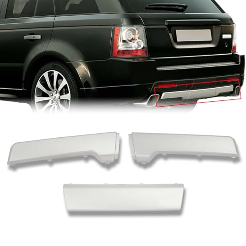KARPAL Rear Bumper Trim Panel Compatible with 2010-2013 Range Rover Sport L320 LR019556 LR019170 LR019557 3PCS
