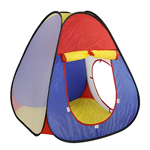image for Nova Microdermabrasion Pop Up Play Tent with Tunnel , 3 in 1 Play Hous