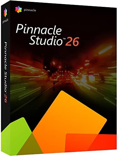 Pinnacle Studio 26 | Value-Packed Video Editing & Screen Recording Software [PC Key Card]